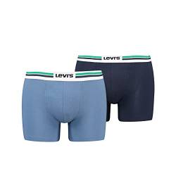 Levi's Herren Boxer Unterwäsche, Blau, M (2er Pack) von Levi's