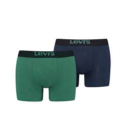 Levi's Herren Boxer Unterwäsche, Grün, S (2er Pack) von Levi's