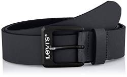 Levi's Herren Contrast Levis Belt Gürtel, Regular Black, 100 von Levi's
