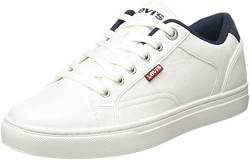 Levi's Herren Courtright Sneaker, weiß, 40 EU von Levi's