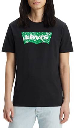 Levi's Herren Graphic Crewneck Tee T-Shirt, Filled Bw Caviar, S EU von Levi's