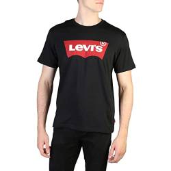 Levi's Herren Graphic Set-In Neck T-Shirt, Black, M von Levi's