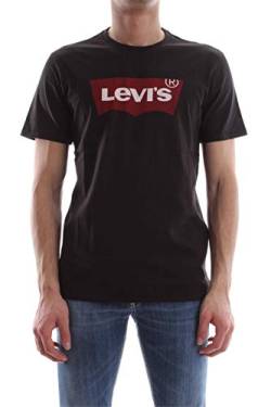 Levi's Herren Graphic Set-In Neck T-Shirt, Black, S von Levi's