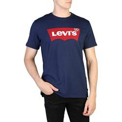 Levi's Herren Graphic Set-In Neck T-Shirt, Dress Blues, L von Levi's