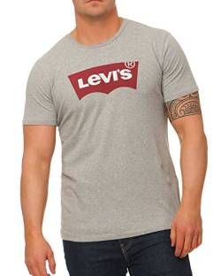 Levi's Herren Graphic Set-In Neck T-Shirt, Grey, M von Levi's
