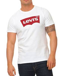 Levi's Herren Graphic Set-In Neck T-Shirt, White, L von Levi's