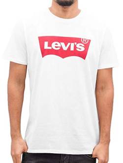 Levi's Herren Graphic Set-In Neck T-Shirt, White, S von Levi's