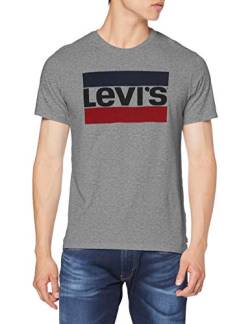Levi's Herren Graphic Set-in Neck T-Shirt, Grau, 17 EU von Levi's