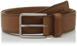 Levi's Herren Heavy Stitch Bombay Belt Gürtel, Braun (Medium Brown), 100 cm (Herstellergröße: 100) von Levi's