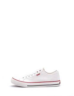 Levi's Herren Hernandez Sneaker, Regular White, 41 EU von Levi's