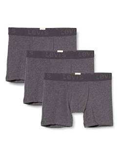 Levi's Herren Levi's Premium Men's Boxer Briefs (3 pack) Boxer Shorts, grey melange, S von Levi's