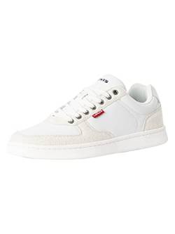 Levi's Herren Reece Sneakers, Regular White, 40 EU von Levi's