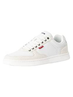 Levi's Herren Reece Sneakers, Regular White, 41 EU von Levi's