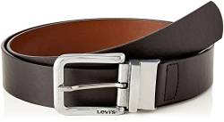 Levi's Herren Reversible Classic Belt Gürtel, Regular Black, 90 von Levi's
