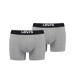 Levi's Herren Solid Basic Boxer, Middle Grey Melange, M von Levi's