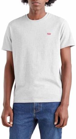 Levi's Herren Ss Original Housemark Tee T-Shirt, Light Mist Heather, L von Levi's