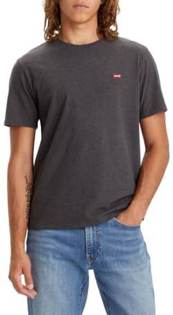 Levi's Herren Ss Original Housemark Tee T-Shirt,Dark Charcoal Heather Dkr,S von Levi's