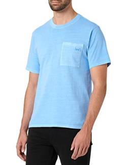 Levi's Herren Ss Pocket Tee Relaxed Fit T-Shirt All Aboard (Blau) S von Levi's