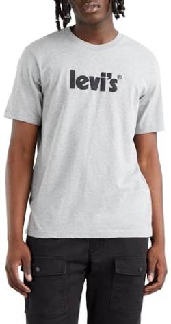 Levi's Herren Ss Relaxed Fit Tee T-Shirt,Poster Logo Mhg,L von Levi's