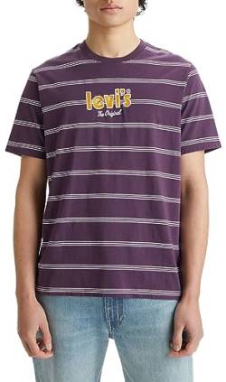 Levi's Herren Ss Relaxed Fit Tee T-Shirt,Tassle Hortensia,L von Levi's