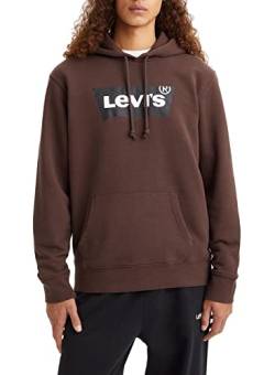 Levi's Herren Standard Graphic Hoodie Sweatshirt Hot Fudge (Schwarz) M von Levi's