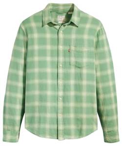 Levi's Herren Sunset 1-Pocket Standard Hemd,Raphael Plaid Feldspar,L von Levi's