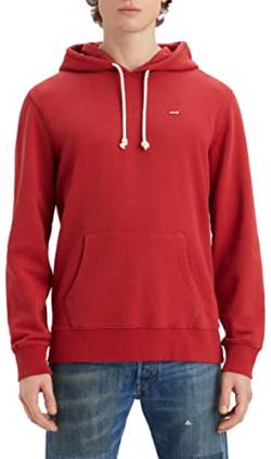 Levi's Herren Sweatshirt Hoodie, Rhythmic Red, S von Levi's