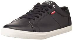Levi's Herren Woods Sneaker, Schwarz (Noir Regular Black), 45 EU von Levi's