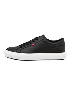 Levi's Herren Woodward Rugged Low Sneakers, Regular Black, 43 EU von Levi's