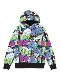 Levi's Kids Jungen LVB Jam ON IT AOP 9EJ260 Hoodie, Meteorite, 10 Jahre von Levi's