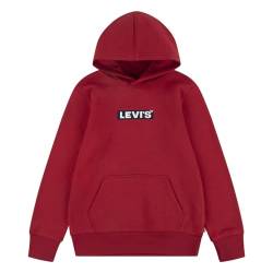 Levi's Kids Jungen LVN BOXTAB Pullover 8EJ761 Hoodie, Rhythmic RED, 8 Years von Levi's