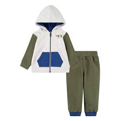 Levi's Kids Lvb colorblock hoodie set Baby - Jungen 12 Monate Loden Greene von Levi's