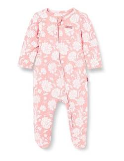 Levi's Kids Lvg floral footed coverall Baby Mädchen PINK ICING 6 Monate von Levi's