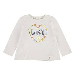 Levi's Kids Lvg friendly notched front tee Baby Mädchen White Antique 12 Monate von Levi's