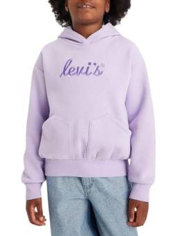 Levi's Kids Lvg poster logo hoodie Mädchen Violet Pink 4 Jahre von Levi's