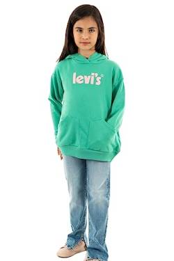 Levi's Kids Lvg square pocket hoodie Mädchen 10 Jahre Winter Green von Levi's