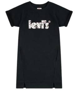 Levi's Kids Lvg ss sweatshirt dress Mädchen 5 Jahre Schwarz von Levi's