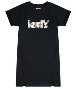Levi's Kids Lvg ss sweatshirt dress Mädchen 8 Jahre Schwarz von Levi's