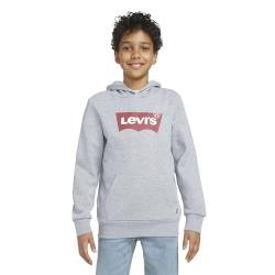 Levi's Kids batwing screenprint hoodie Jungen Grey Heather 10 Jahre von Levi's