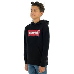 Levi's Kids batwing screenprint hoodie Jungen Schwarz 12 Jahre von Levi's