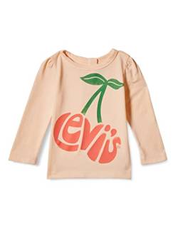 Levi's Kids graphic long sleeve tee Baby Mädchen Pale Peach 3 Monate von Levi's