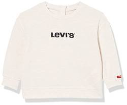 Levi's Kids logo crewneck sweatshirt Baby Jungen Oatmeal Heather 18 Monate von Levi's
