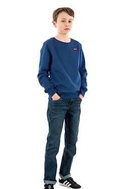 Levi's Kids logo crewneck sweatshirt Jungen Estate Blue 12 Jahre von Levi's