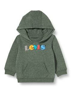 Levi's Kids logo full zip hoodie Baby Jungen Thyme Heather 24 Monate von Levi's