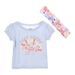 Levi's Kids puff sleeve tee shirt Baby Mädchen Cool Dusk 9 Monate von Levi's