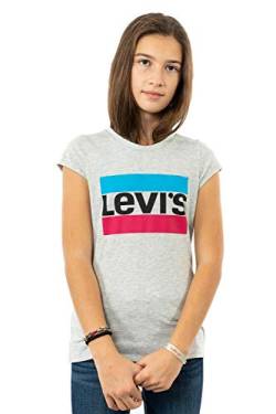 Levi's Kids sportswear logo tee Mädchen Gray Heather 10 Jahre von Levi's