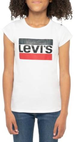 Levi's Kids sportswear logo tee Mädchen Weiß 10 Jahre von Levi's