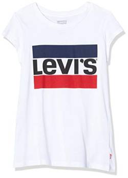 Levi's Kids sportswear logo tee Mädchen Weiß 14 Jahre von Levi's