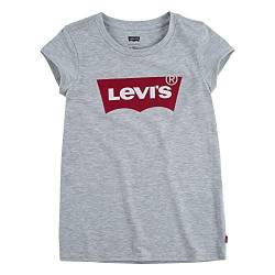 Levi's Kids ss batwing tee Mädchen Light Gray Heather 12 Jahre von Levi's