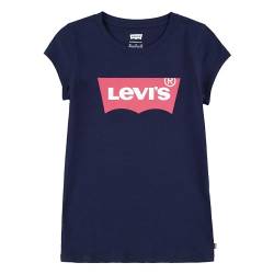 Levi's Kids ss batwing tee Mädchen Peacoat / Tea Tree Pink 10 Jahre von Levi's